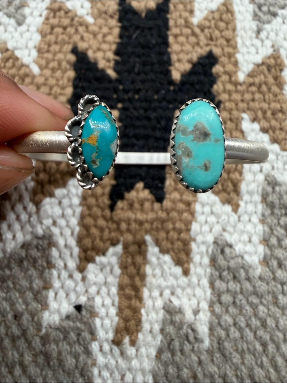 Kingman turquoise cuff